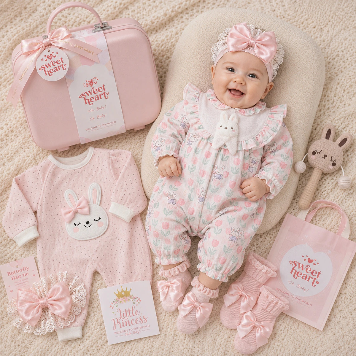 Baby Girl Gift Set